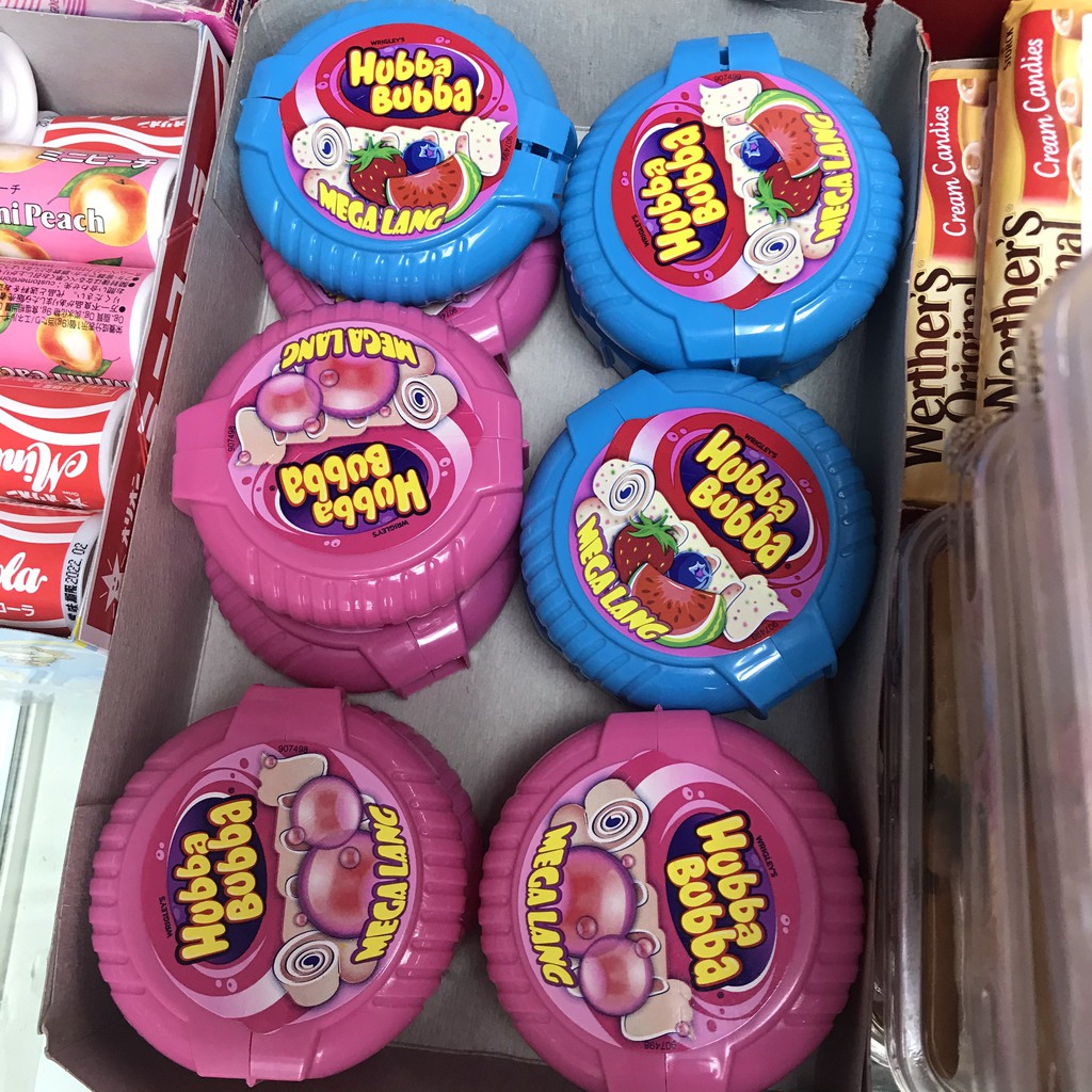 Kẹo cao su cuộn Hubba Bubba Đức 56g