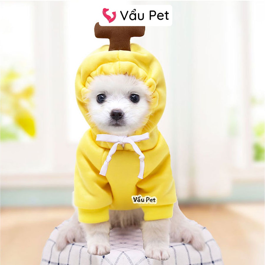 Áo Cho Chó Mèo Hoodie Cosplay - Quần Áo Cho Chó Poodle, Con, Lớn, Mèo, Thú Cưng Vẩu Pet Shop
