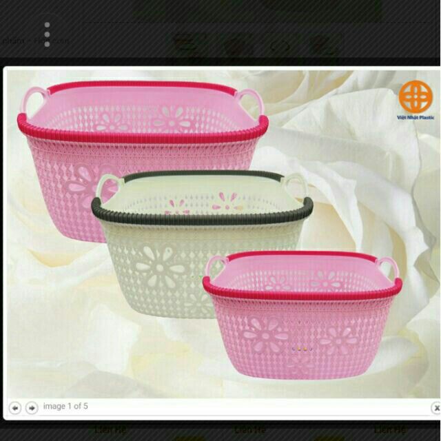 giỏ hoa 3378-1 việt nhật