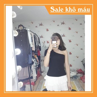 Bộ quần váy 2 tầng dáng xinh