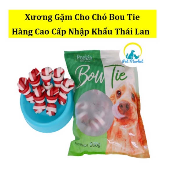 XƯƠNG GẶM POOKIE BOU TIE CHO CHÓ - NK THÁI LAN