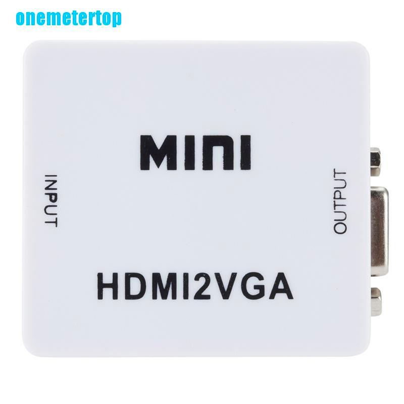 Hộp Chuyển Đổi Từ Vga Sang Hdmi Full Hd Video 1080p Cho Pc Laptop Dvd Hdtv