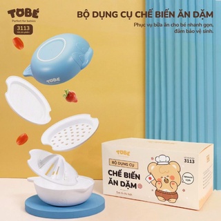 Bộ chế biến đồ ăn dặm cho bé tobé chính hãng
