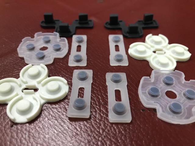 2 bộ cao su phím bấm tay cầm ps2 - ps3 -ps4
