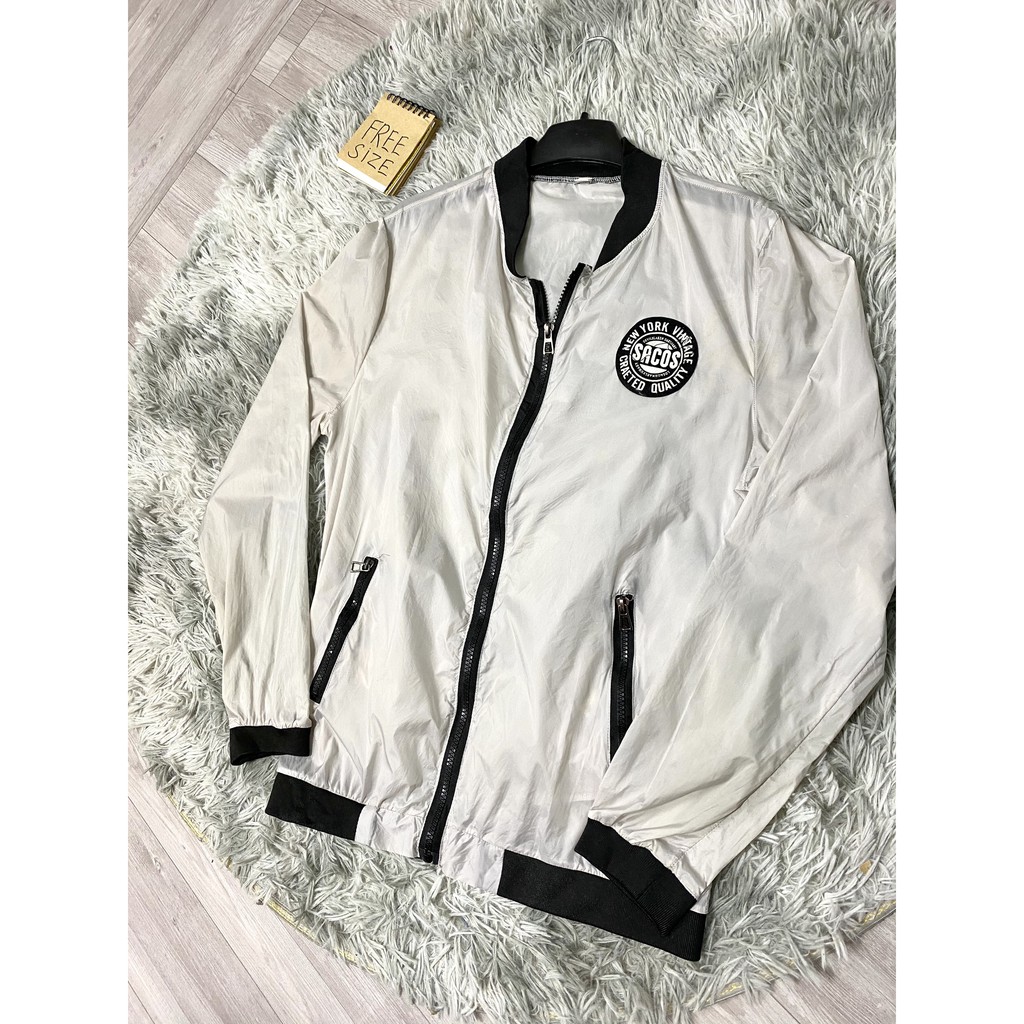 Áo khoác gió giấy 2hand