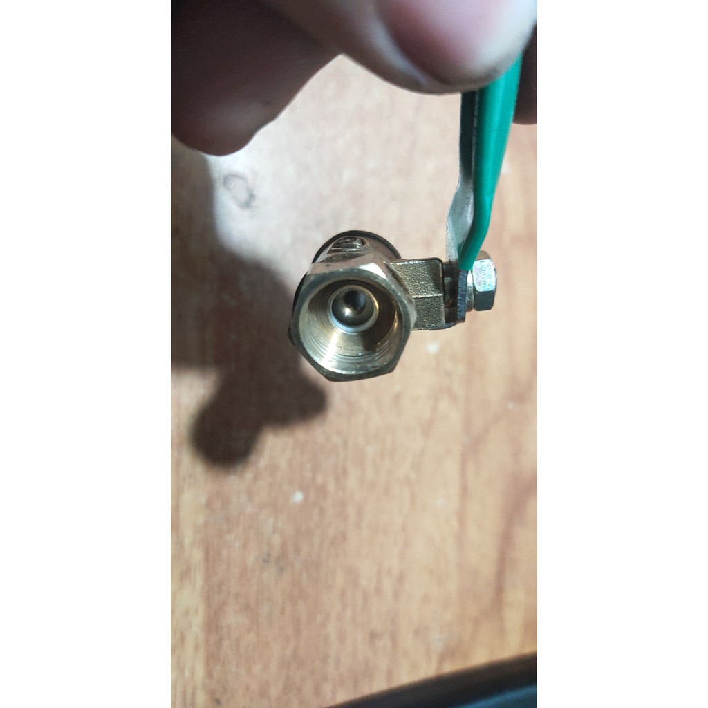 Van khoá đồng ren trong - ren ngoài 13mm