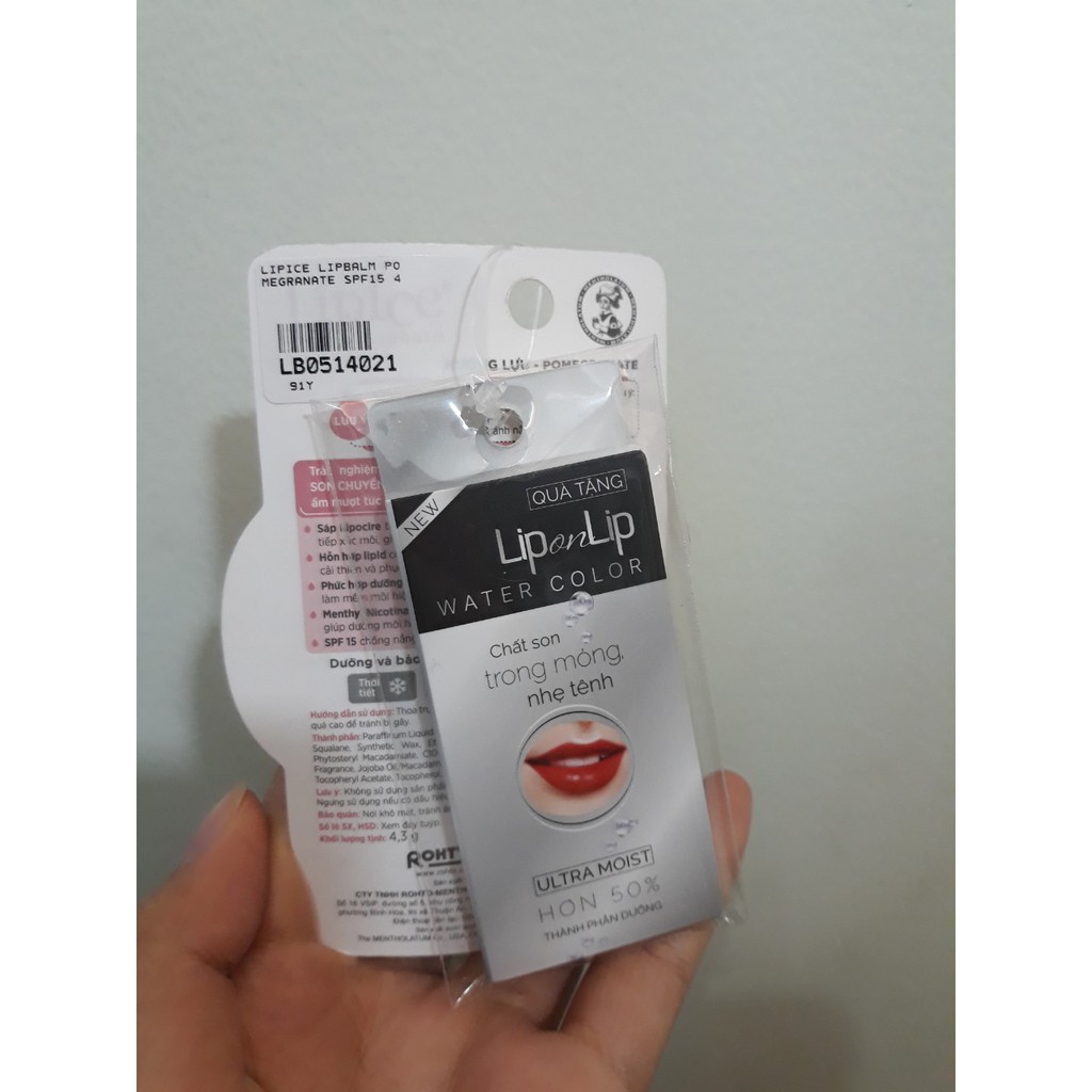 Son dưỡng môi Lipice lipbalm pomegranate 4.3g - 0514021