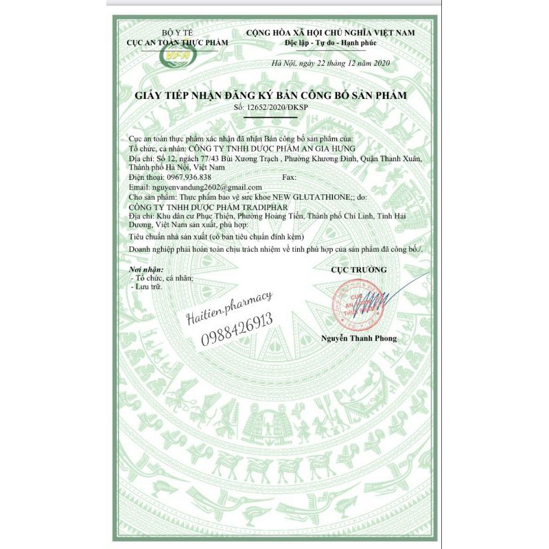 GLUTATHIONE NEW - Viên uống trắng da, mờ nám