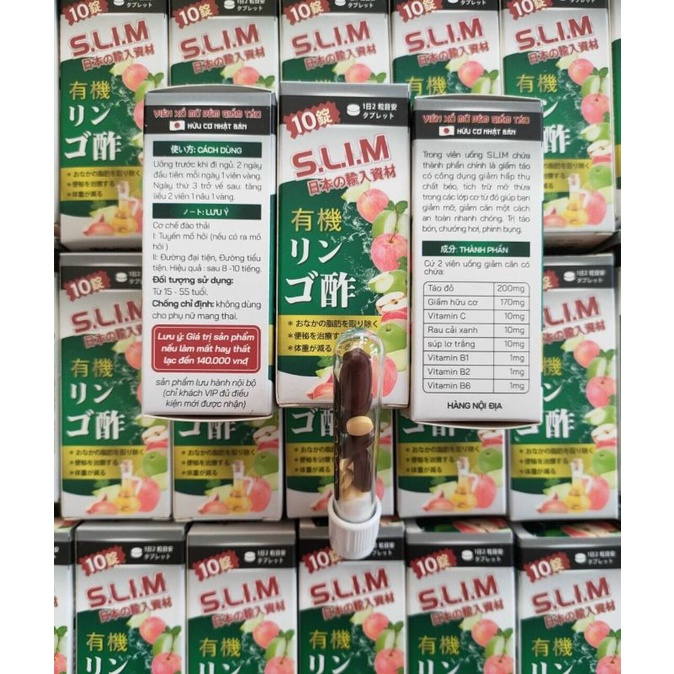 Viên uống Xổ Mở Giấm Tạo 10 Viên