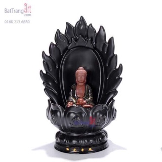 Thác khói trầm hương Phật tọa đài lửa