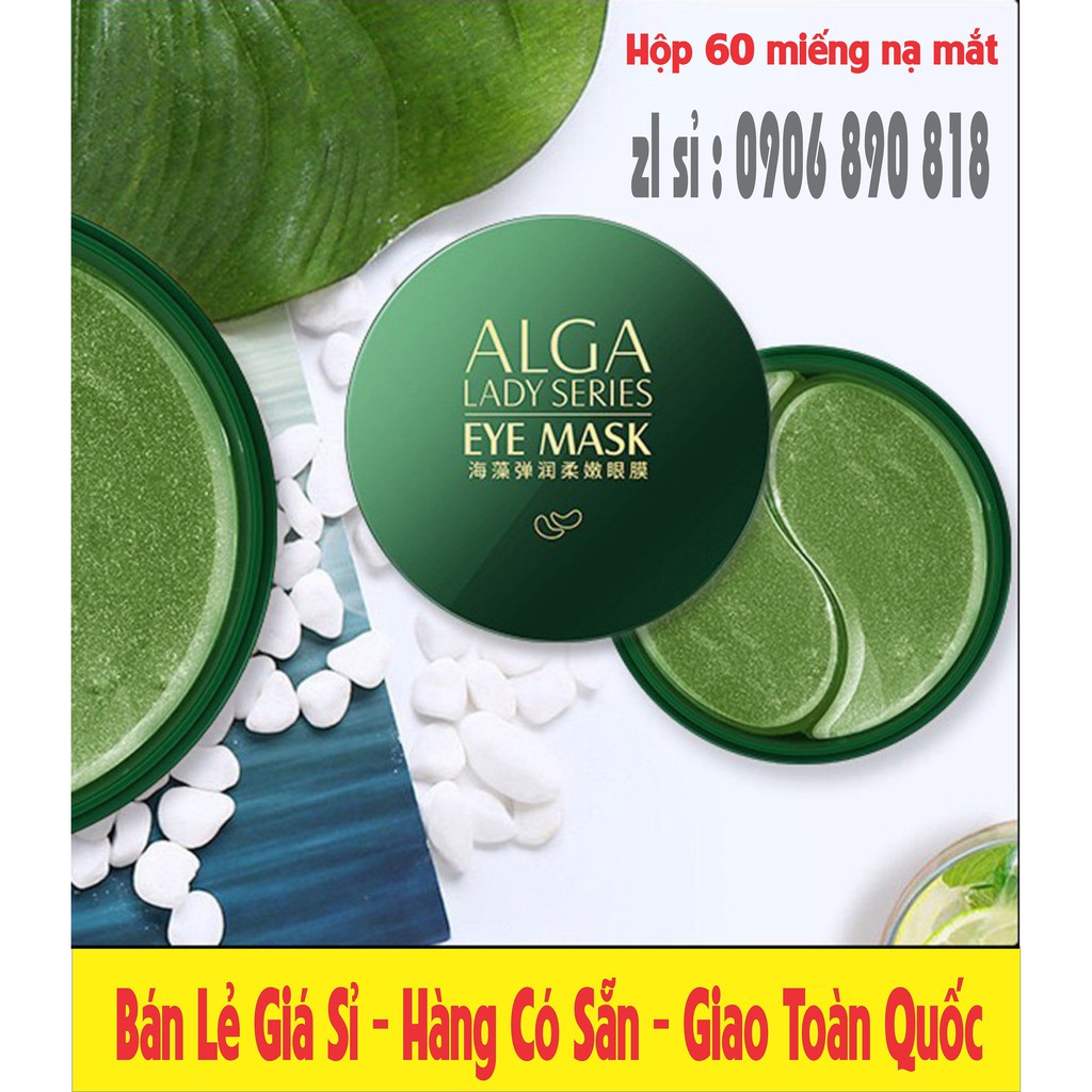 [Chuyên sỉ] Hộp 60 miếng Nạ Mắt Bioaqua Collagen, mặt nạ dưỡng ẩm, xóa bỏ quầng thâm, mờ bọng mắt