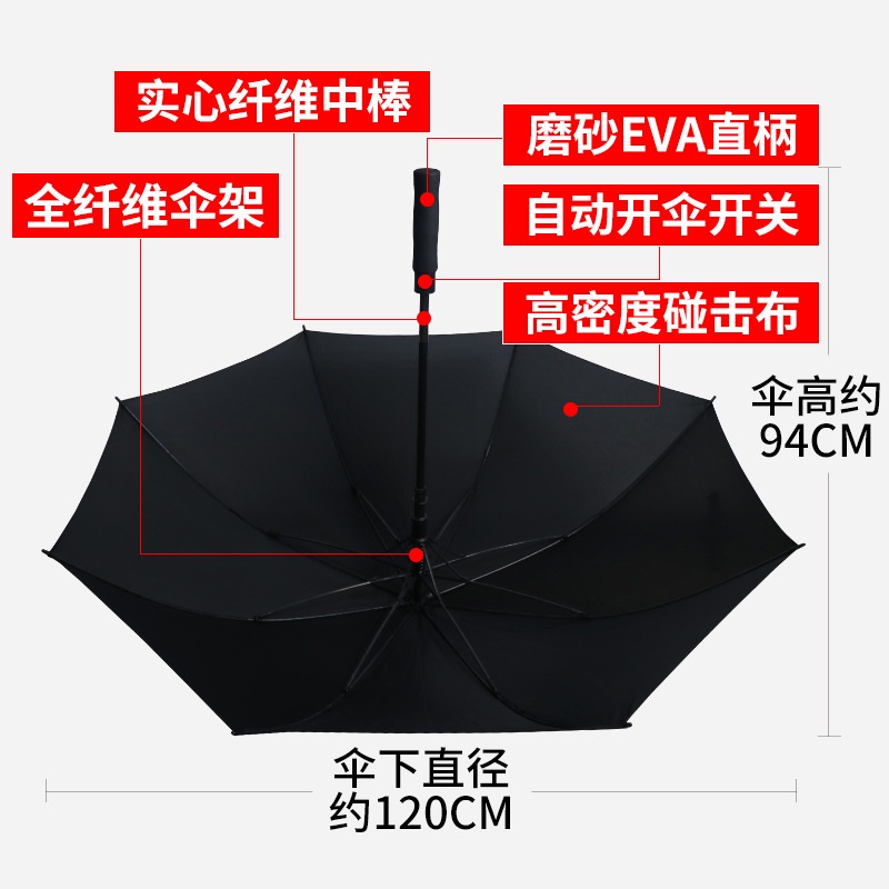 ♦Dù che mưa nắng 4 cửa chất liệu sợi carbon