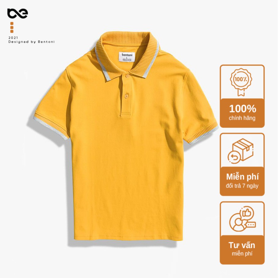 Áo polo nam Gentle Polo có cổ chuẩn form, chuẩn dáng BENTONI