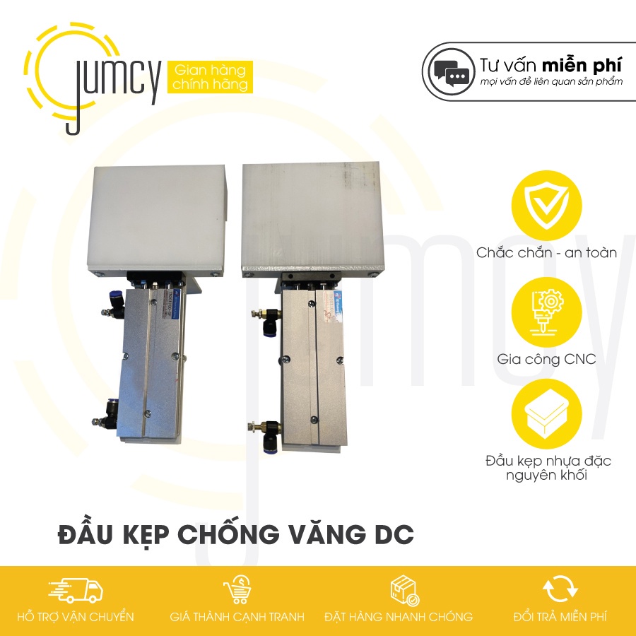 Bộ kẹp phôi chống văng DC cho máy cắt nhôm - 𝐅𝐑𝐄𝐄 𝐒𝐇𝐈𝐏