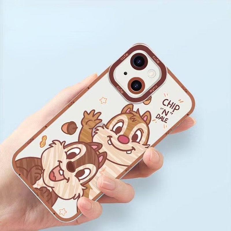 Ốp Điện Thoại Silicon Họa Tiết Hoạt Hình Chú Sóc Dễ Thương Chống Rơi Cho IPhone13 12 11 Pro MAX X XS MAX XR 6 7 8 Plus
