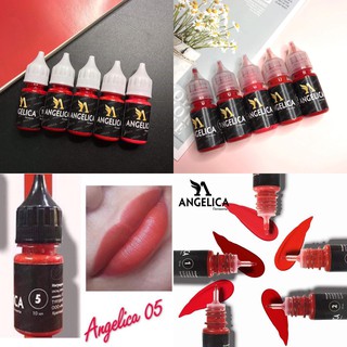 Mực phun xăm Angelica của Nga 10ml