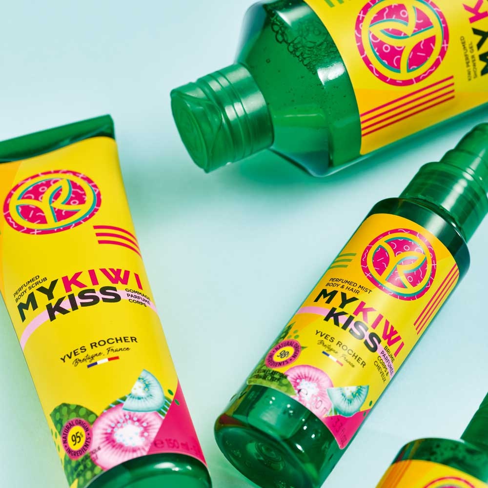 Sữa tắm hương nước hoa Yves Rocher Perfumed Shower Gel My Kiwi Kiss 400ml