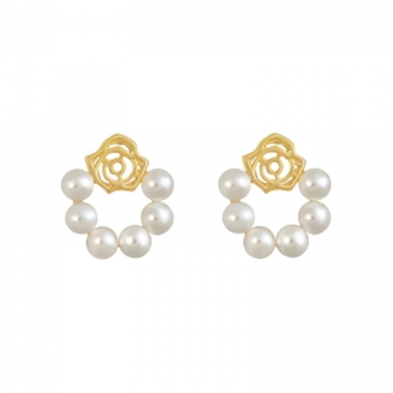 Set 50 Bông Tai Mạ Bạc 925 Đính Ngọc Trai Sang Trọng