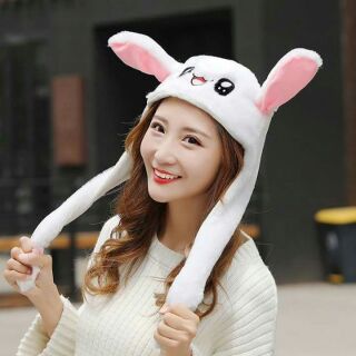 Mũ tai thỏ cử động korea ( sẵn + số lượng lớn)
