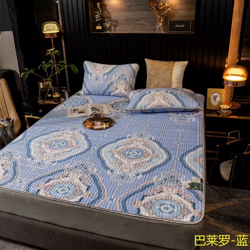 chiếu điều hoà chiếu cao su non latex mát lạnh hàng chuẩn loại 1 (tặng kèm 2 vỏ gối )