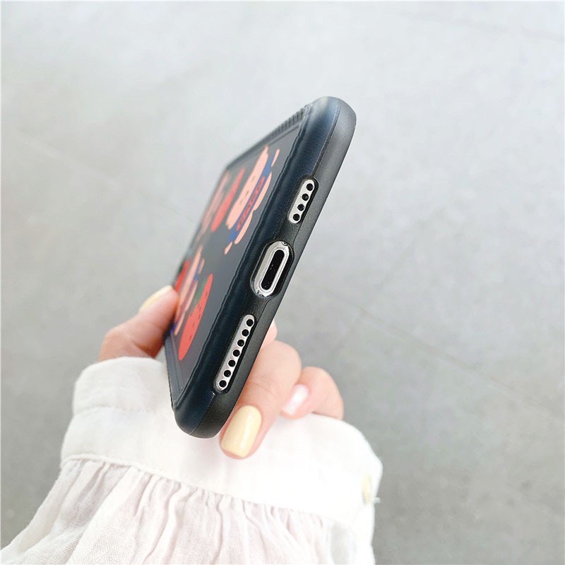Ốp lưng iphone Gấu Earp IMD dày dặn viền nổi 5/5s/6/6plus/6s/6splus/7/7plus/8/8plus/x/xr/xs/11/12/pro/max/plus/promax | BigBuy360 - bigbuy360.vn