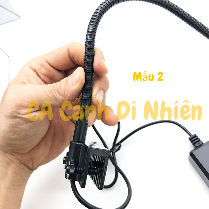 Đèn led thủy sinh BIOTOP đổi màu 3 chế độ đèn rọi kẹp thành hồ cá SD-300 5W 7W 10W