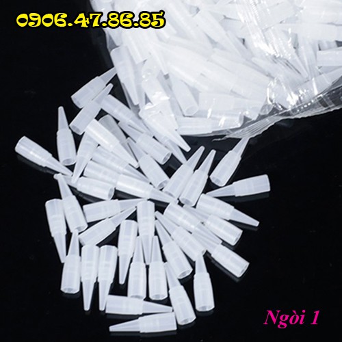 100 Đầu ngòi kim 1, 3, 5, phổ thông phun xăm thẩm mỹ