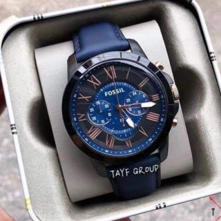 Đồng hồ nam Fossil FS5061 xanh coban rất đẹp