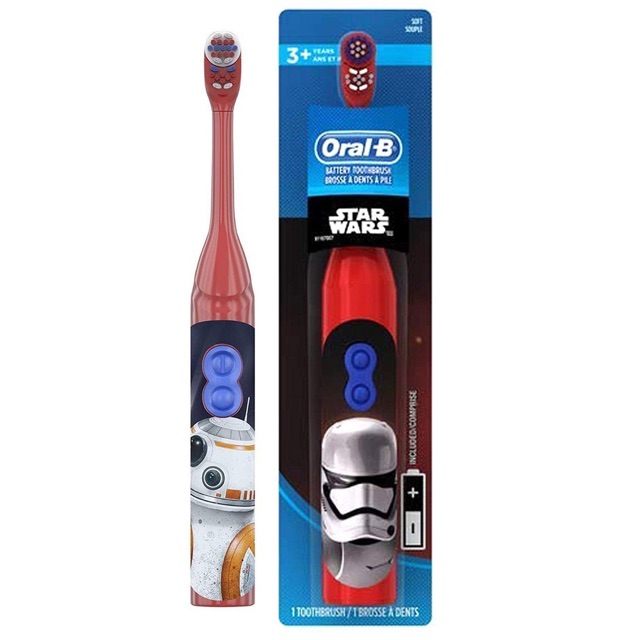 {Hàng Mỹ có bill} Bàn chải điện Oral-B cho bé, đủ hình nhân vật Disney.