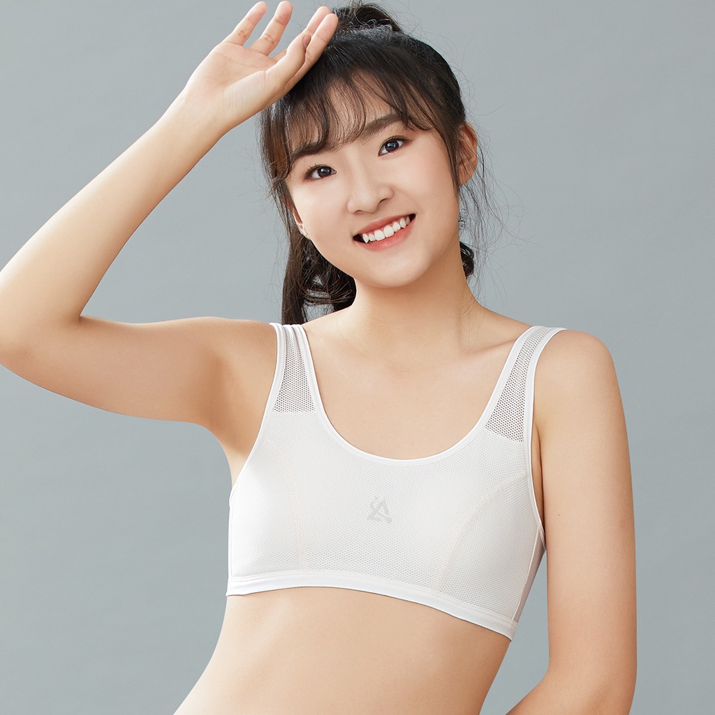 Áo lót học sinh, nữ sinh thoáng khí, không mút cho mới lớn 40-65kg AL: 402