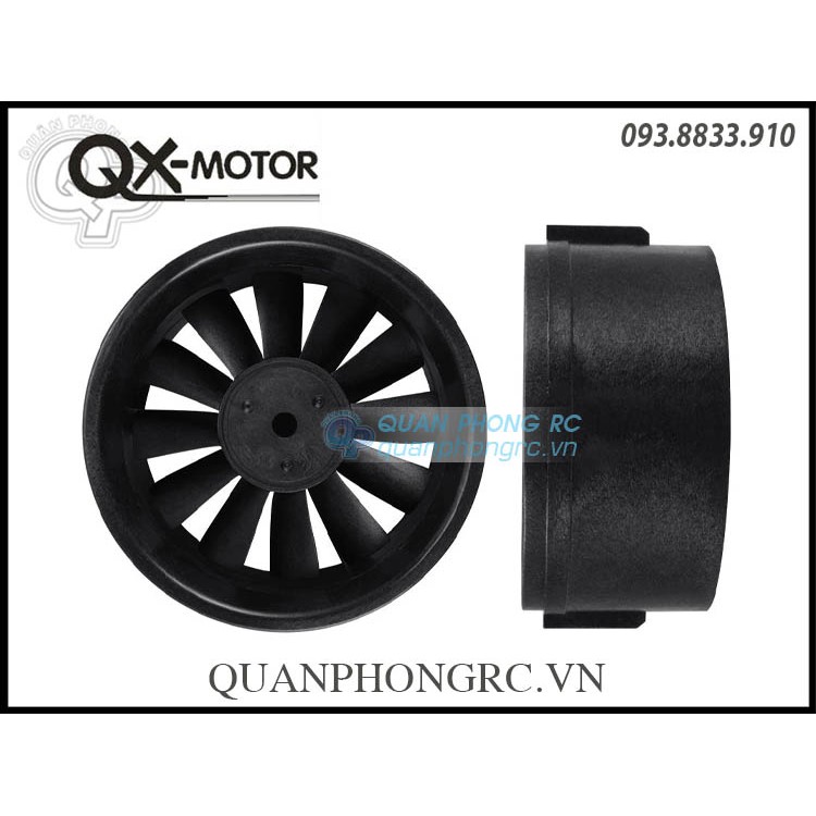 Vỏ Ducted Fan QX-MOTOR 12 Lá 64mm 12 Blades