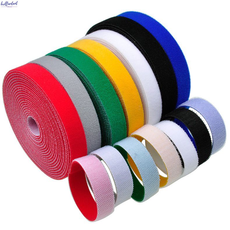15Mm, Khóa Dán Dây Cáp, Hở Lưng Dây Nylon, công Suất Dây Quản Lý Băng Ma Thuật Gậy Có Thể Tái Sử Dụng 2 Mặt Bri