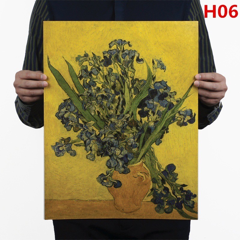 Áp phích trang trí hình tranh trừu tượng của Van Gogh | BigBuy360 - bigbuy360.vn