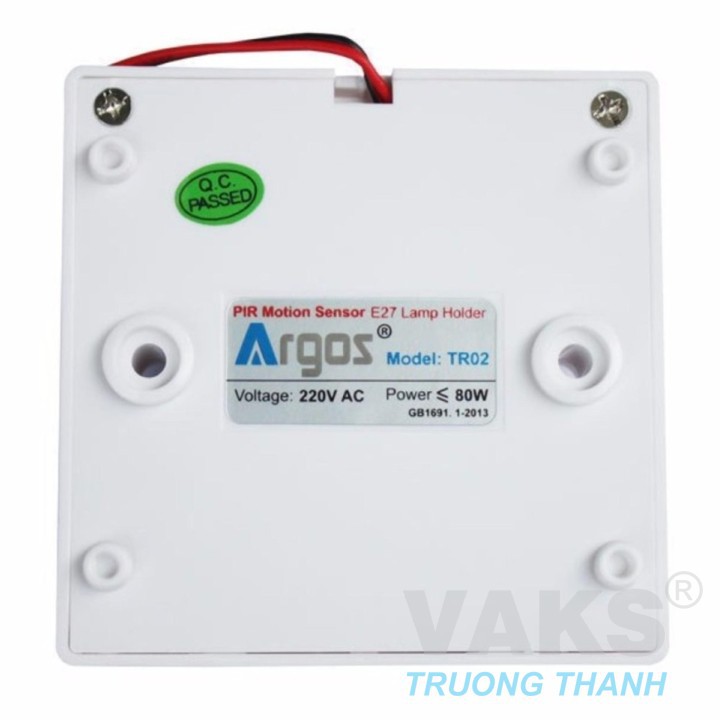 Đuôi đèn cảm biến hồng ngoại Argos TR02