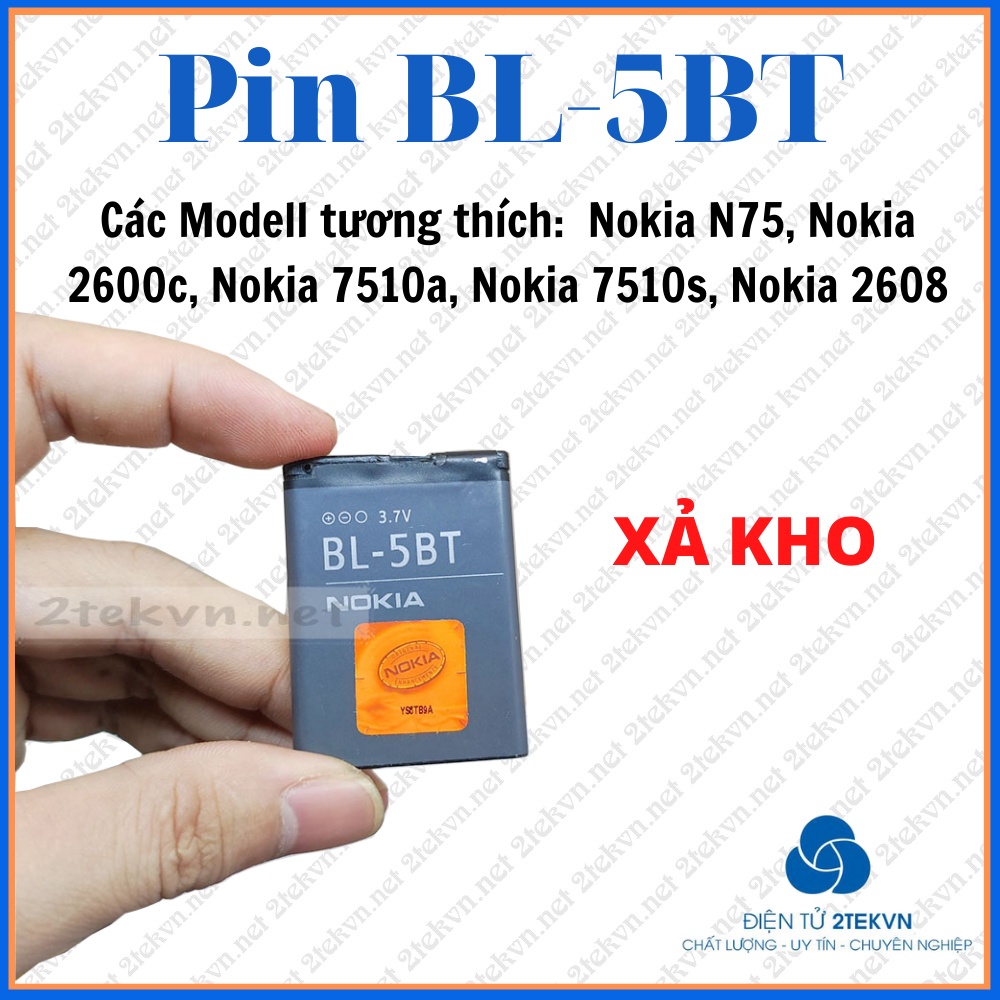 Pin Nokia BL-5BT chính hãng giá rẻ