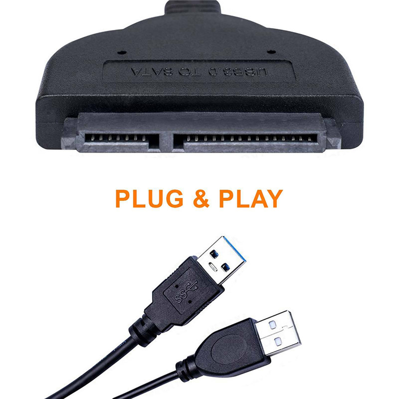 Adapter Chuyển Đổi Ổ Cứng SSD USB 3.0 Sang SATA 22 Pin 2.5 Inch