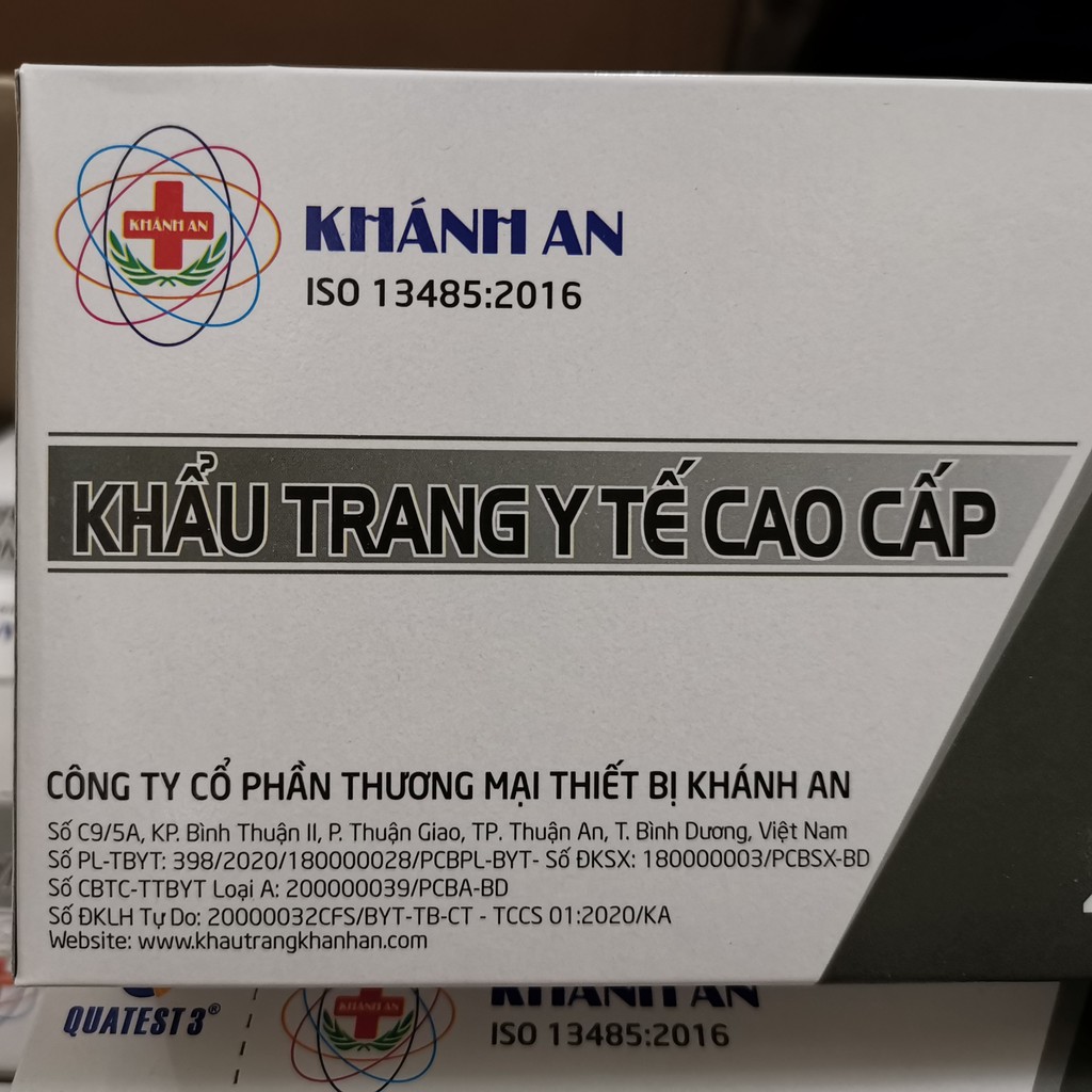 50Cái Khẩu trang y tế [ KHÁNH AN] - 4 LỚP