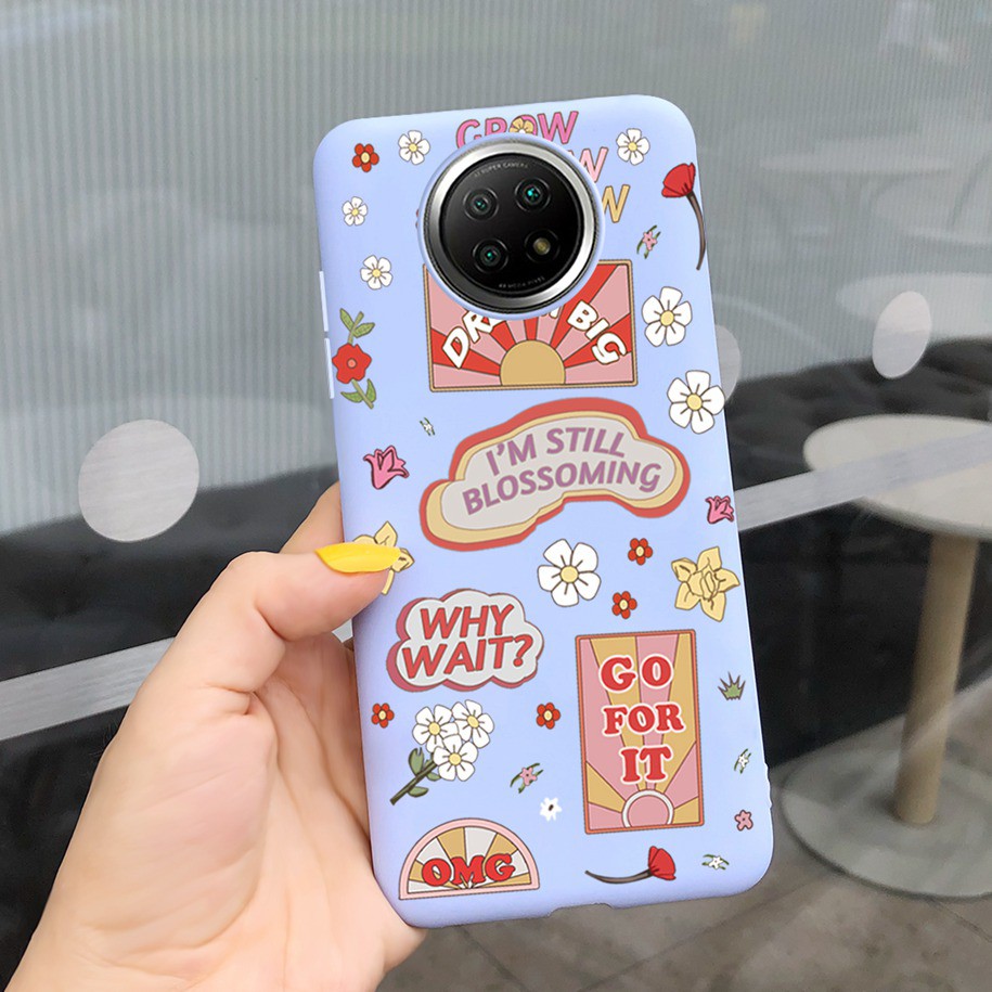 Ốp điện thoại dẻo họa tiết ong/ bướm/ hoạt hình đáng yêu dành cho XIAOMI REDMI NOTE 9T NOTE 9 9 PRO 5G