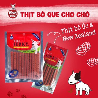 Thịt que vị cừu và bò BowWow 90g