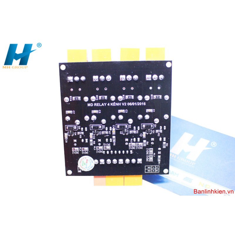 Module Relay 4 Kênh 24V10A RL4-2410