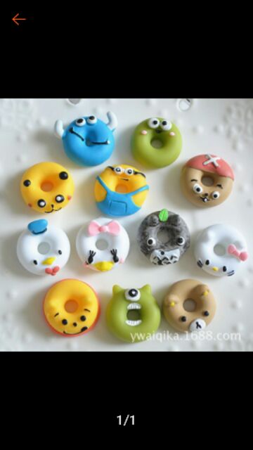 Charm trang trí slime