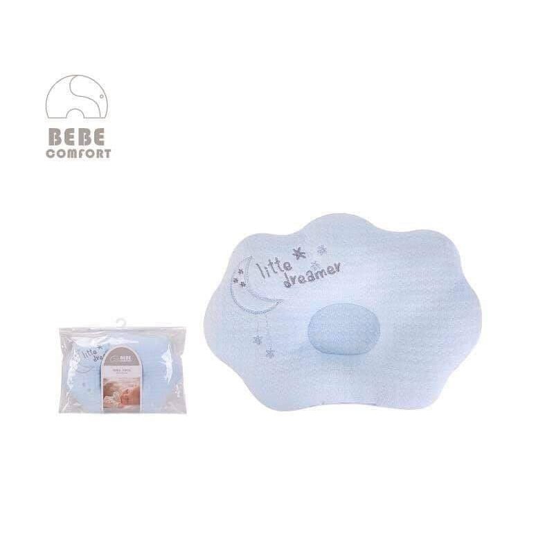 Gối lõm bông chống bẹp đầu cho bé BEBE COMFORT 35x20cm, gối ngủ bông cao cấp - Monnie Kids