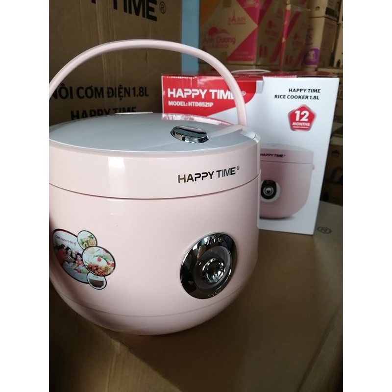 Nồi cơm điện SUNHOUSE Happy time 1.2 lit - 1.8 lít Bảo Hành 12Tháng