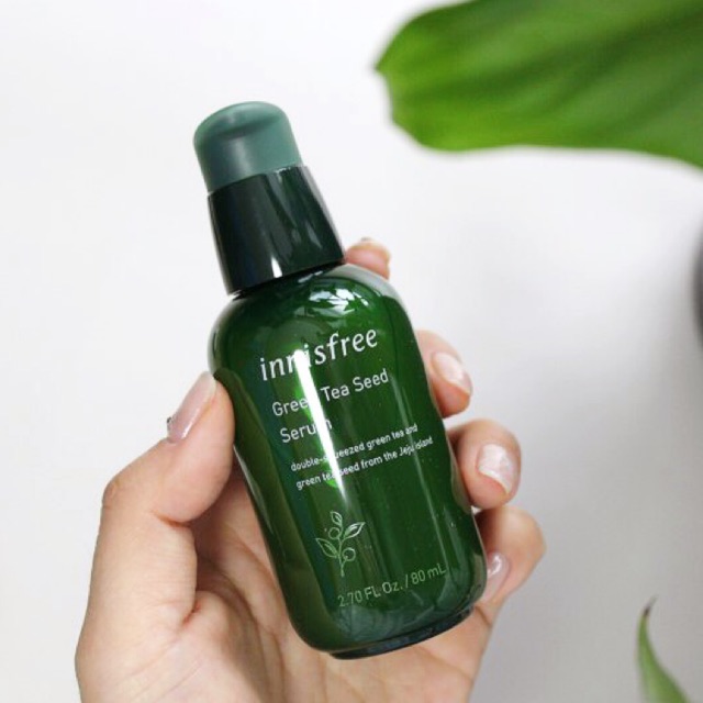 (Mẫu mới 2021) Serum trà xanh Innisfree Green tea seed serum