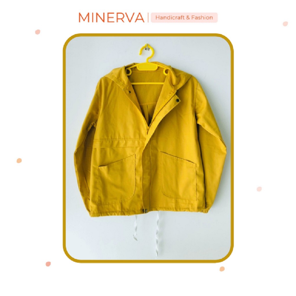 [FS50k] Áo khoác kaki thời trang thu đông (có nón)