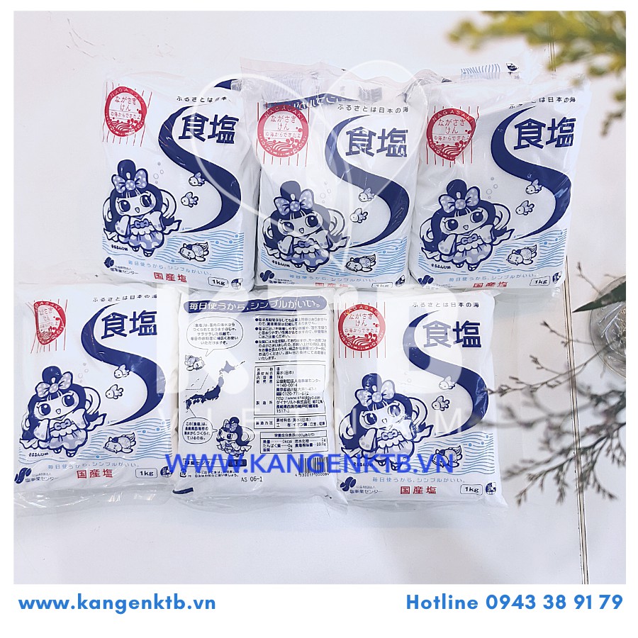 Muối tăng cường điện phân cho máy SUPER501 - KANGEN KTB VN