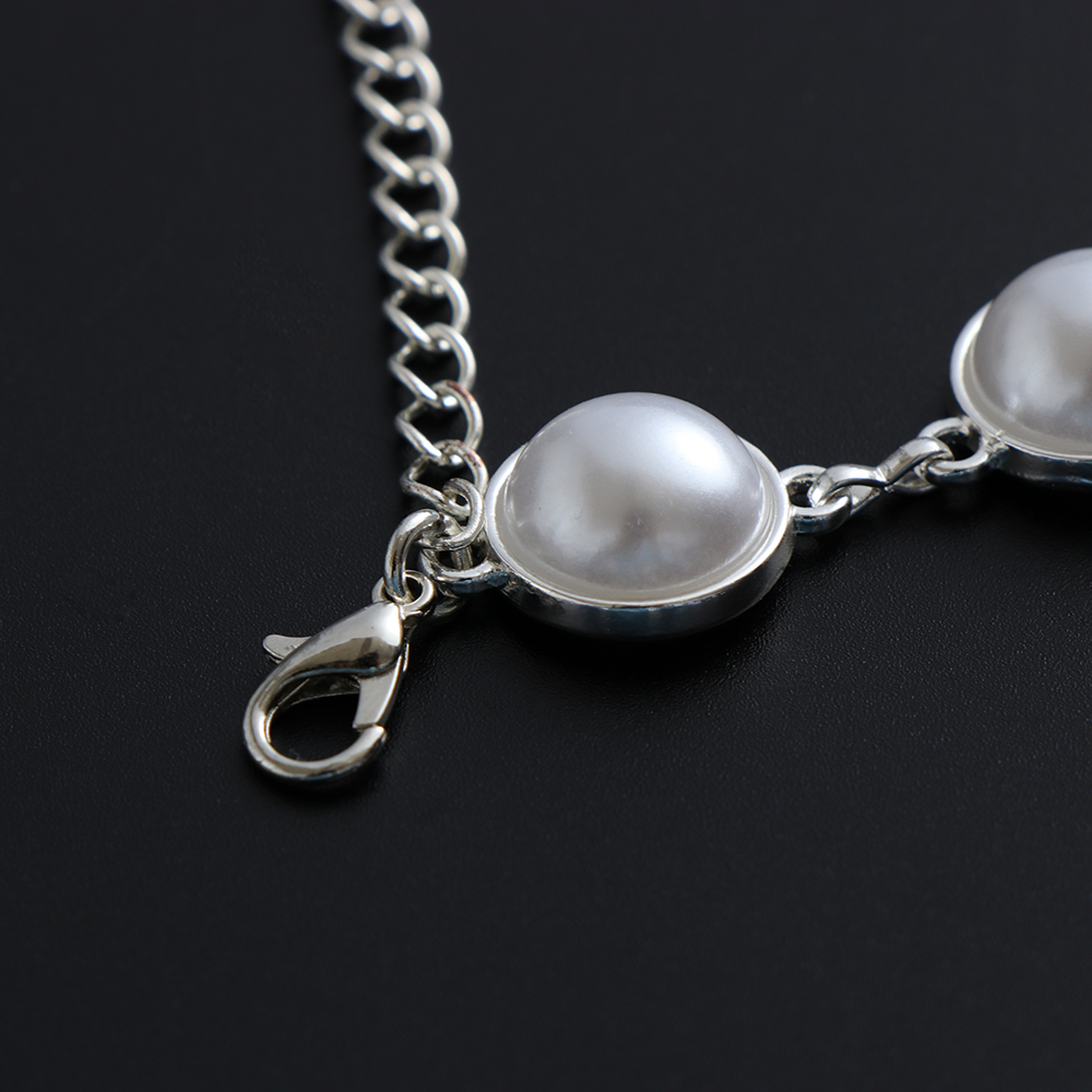 (Hàng Mới Về) Dây Đeo Áo Ngực Đính Ngọc Trai Giả Có Thể Điều Chỉnh Cho Nữ