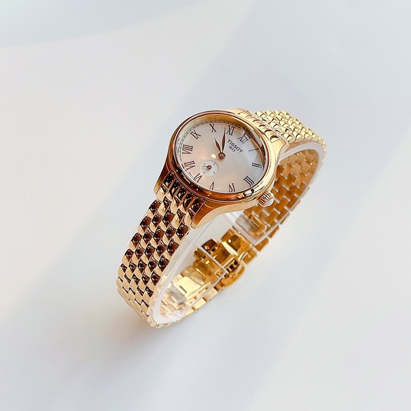 Đồng Hồ Nữ Tissot Size 24.4mm x27.2mm, Chống Nước 30m