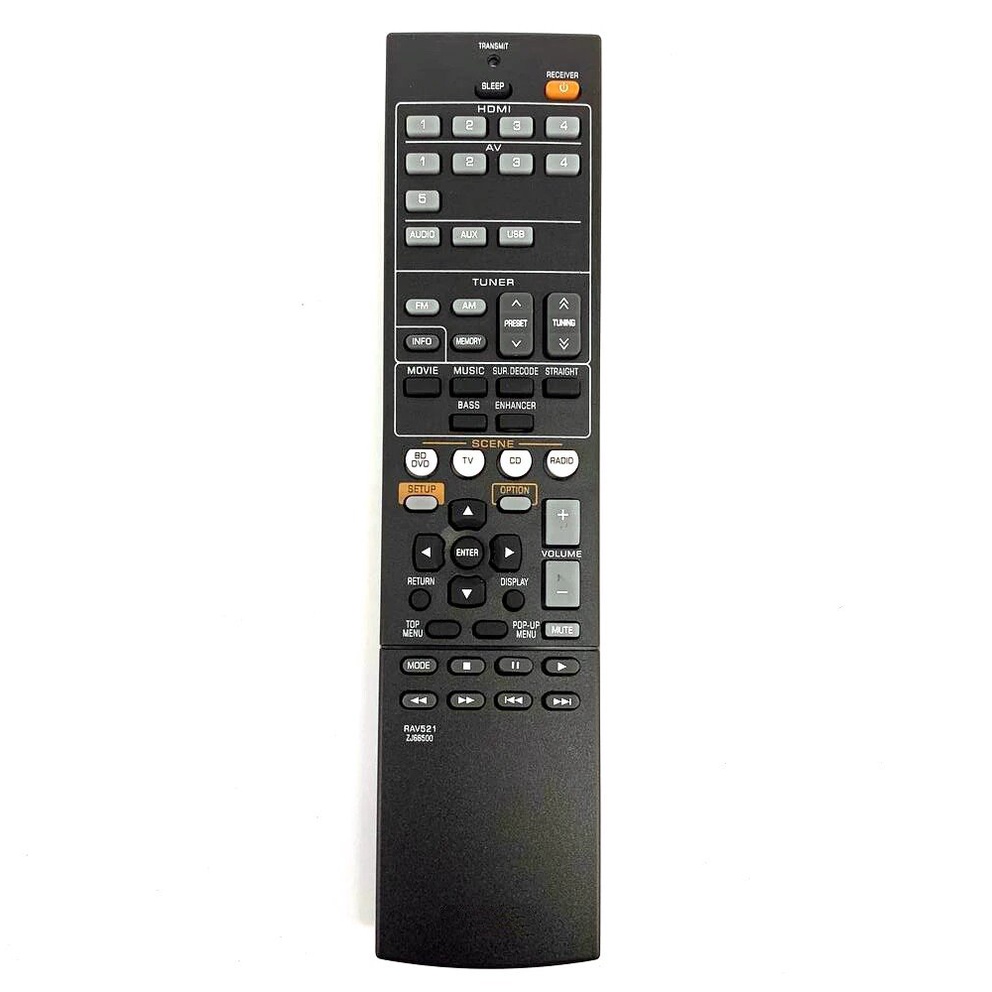 Điều khiển từ xa RF cho YAMAHA AV RAV521/RAV491 RAV375 RAV462 RAV463 RAV521 RAV522 RX-V377 RX-V447 RX-V479 YHT-4910U