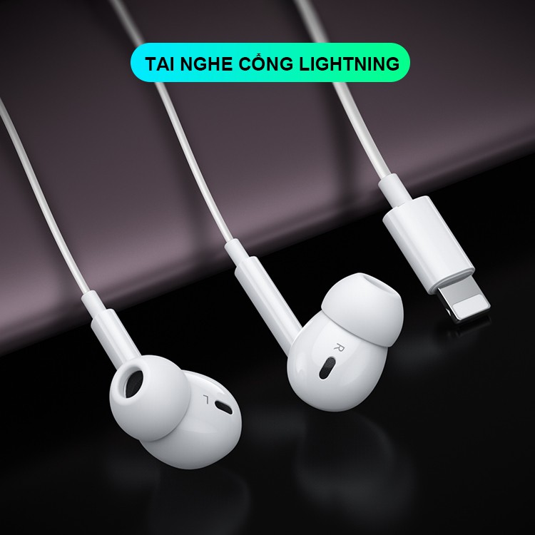 Tai Nghe Lighting SIDOTECH P5L Cho Iphone 7/8/X/XS/XR/11/11 Pro/11Pro Max/12 Hiện Popup Kết Nối